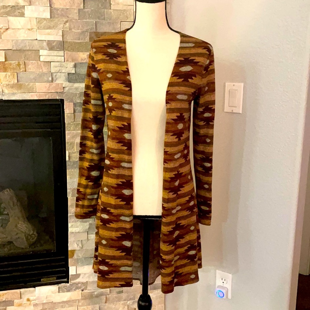 Brat star long cardigan